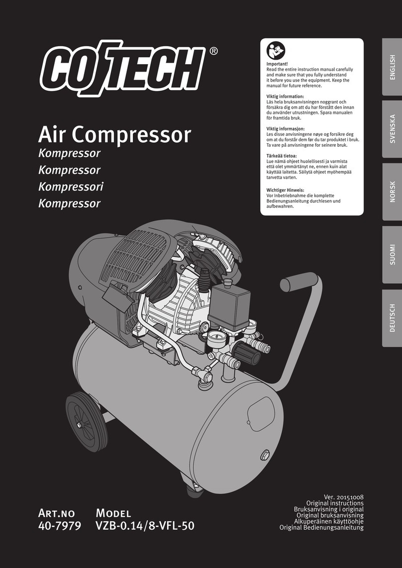 CO/Tech VZB-0.14/8-VFL-50 User manual
