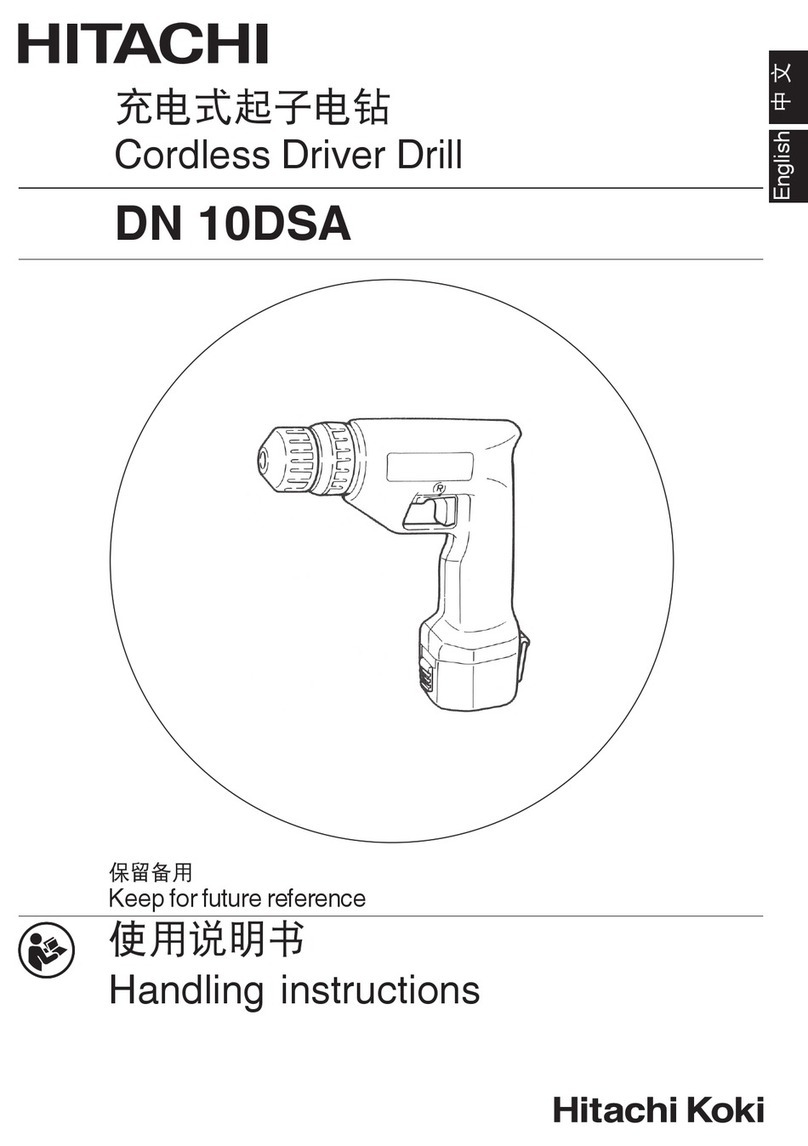 Hitachi DN 10DSA Handling instructions