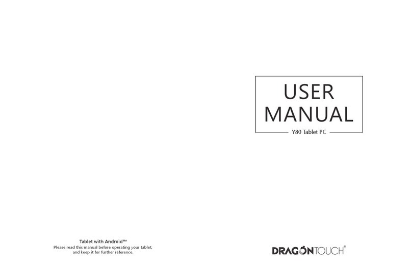 Dragon Touch Y80 user manual