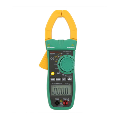 Mastech MS2026 User manual