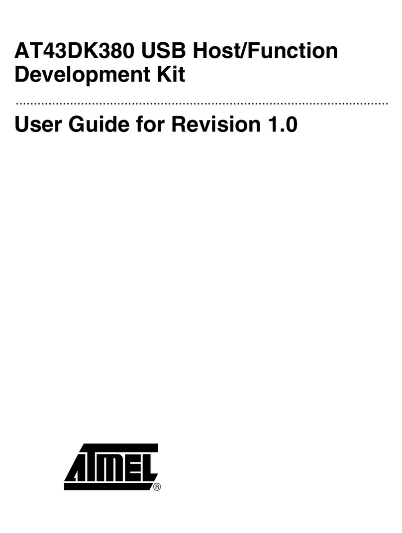 Atmel AT43DK380 User manual Atmel AT43DK380 User manual
