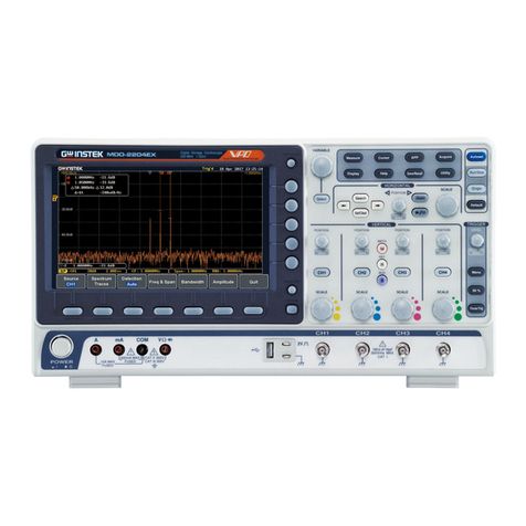GW Instek MDO-2000EG user manual