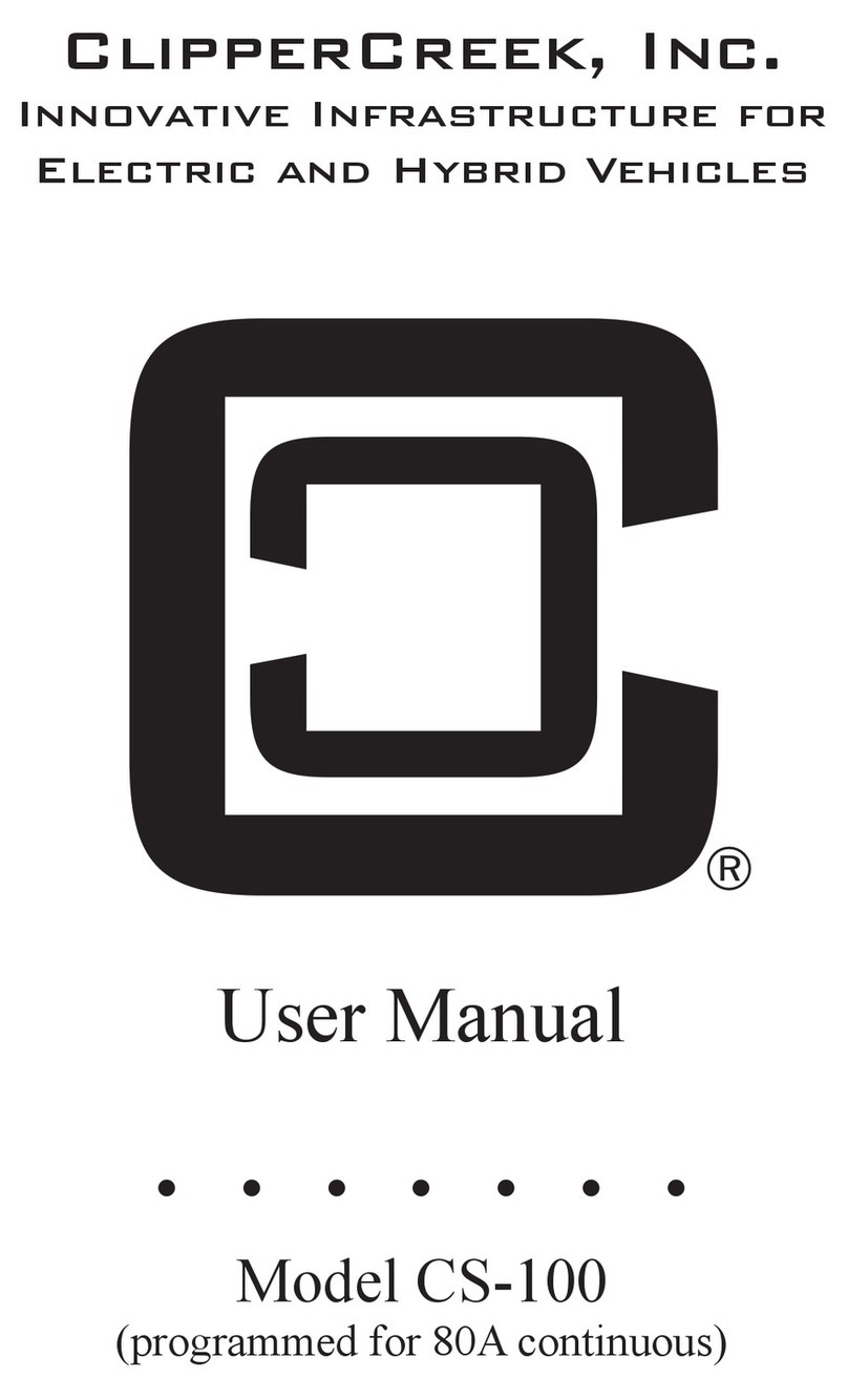 ClipperCreek CS-100 User manual