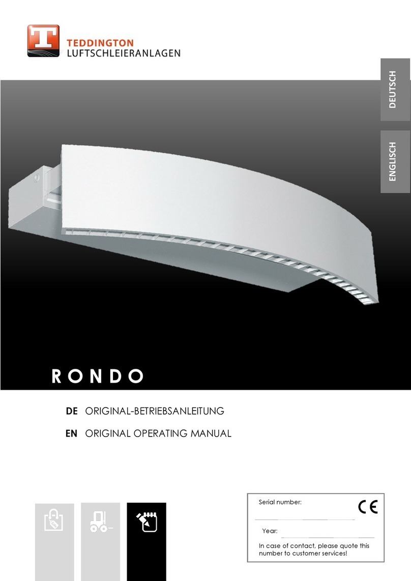 Teddington Rondo User manual Teddington Rondo User manual