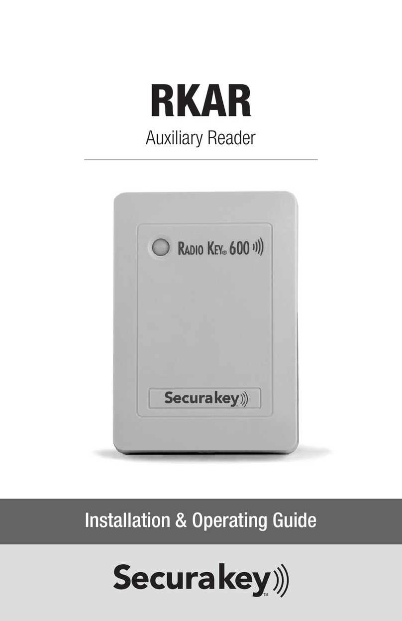 Securakey RKAR Installation & operating guide