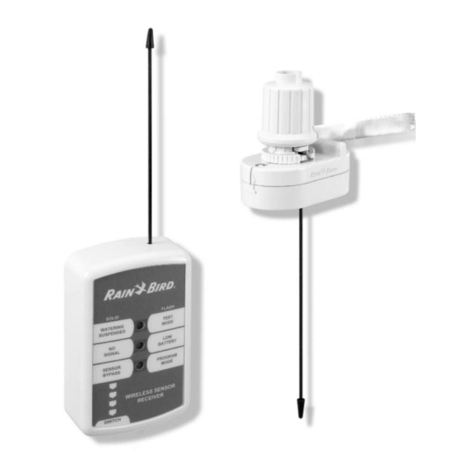 Rain Bird WRFT Installation and operating instructions