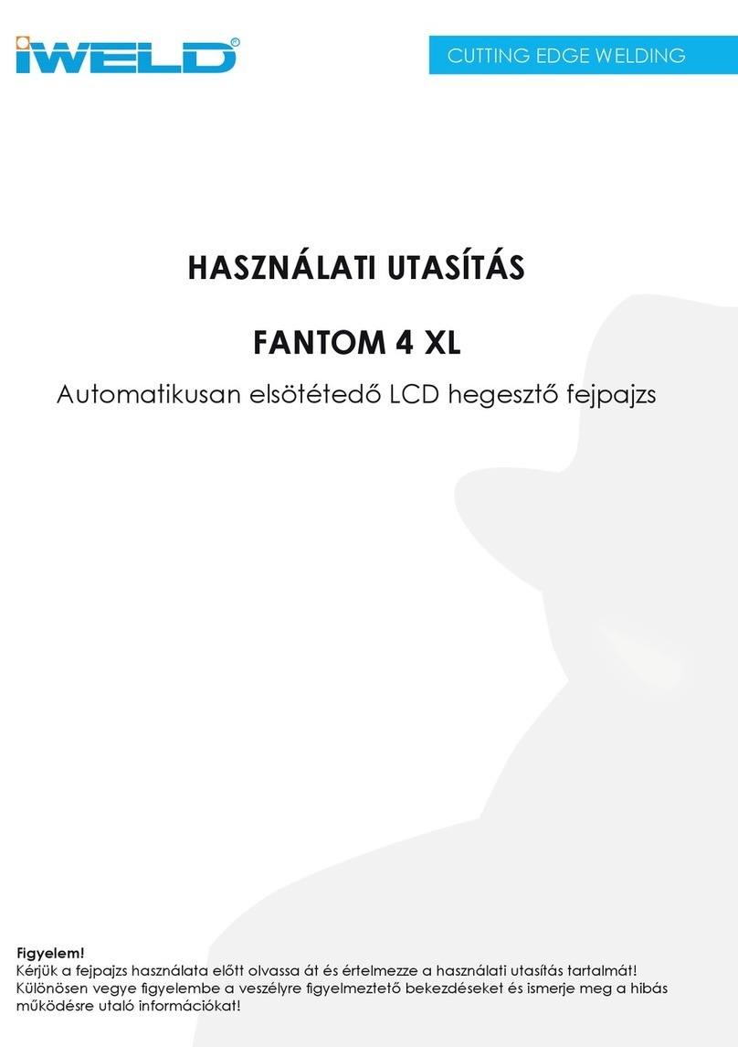 iWeld FANTOM 4 XL user manual