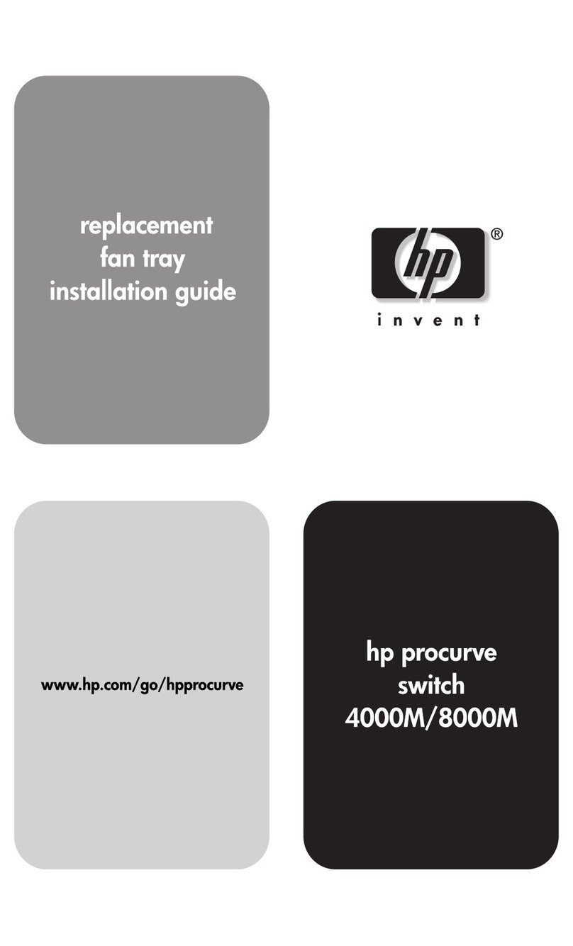 HP ProCurve 1600M installation guide HP ProCurve 1600M installation guide