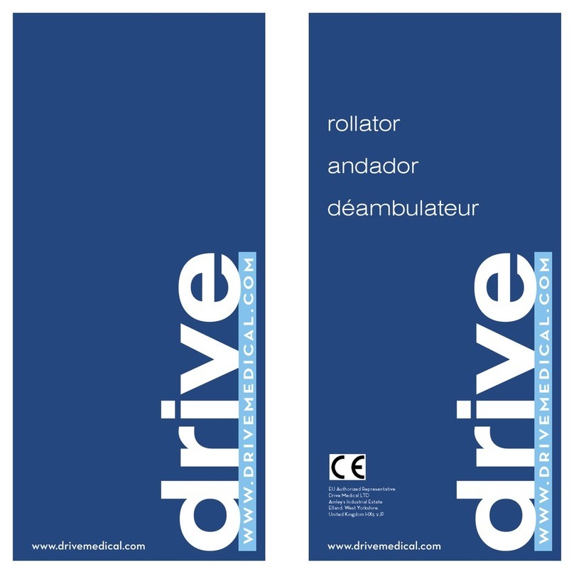 Drive Rollator manual