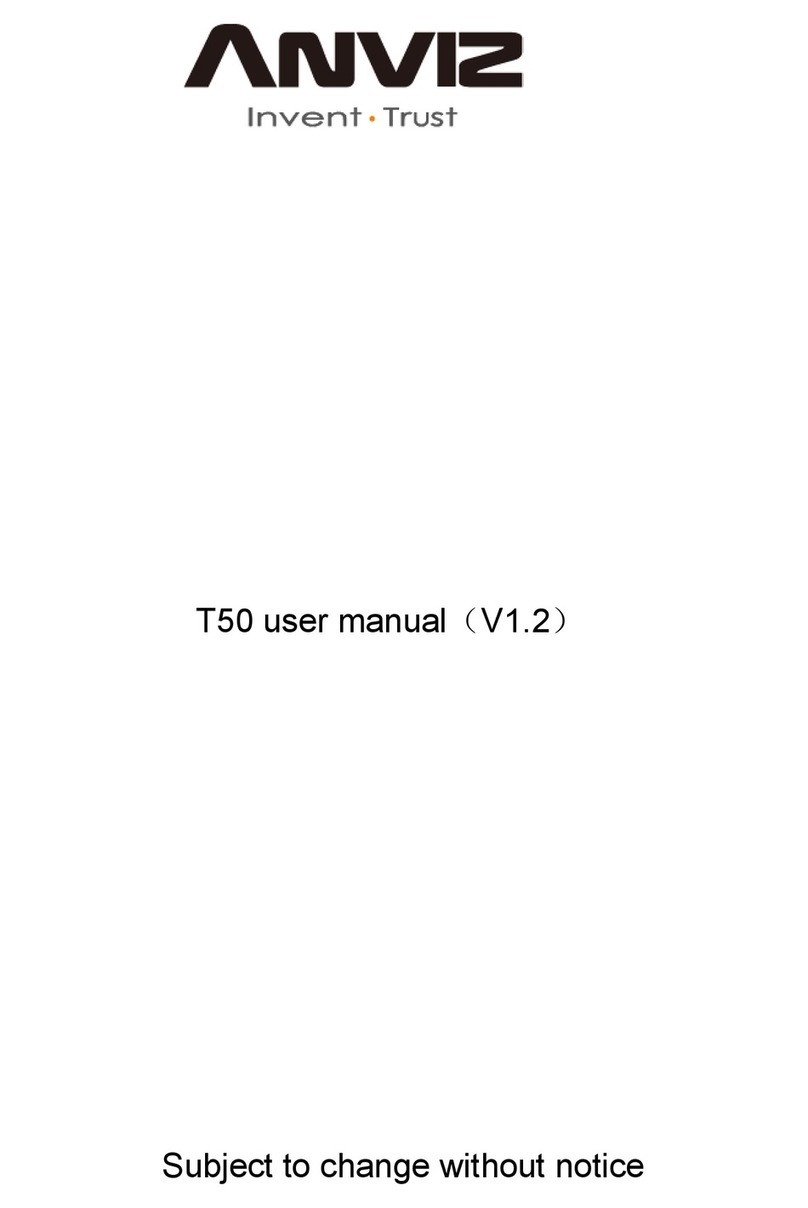 Anviz T50 user manual