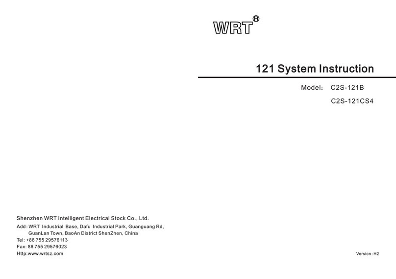 WRT C2S-121B System Instruction