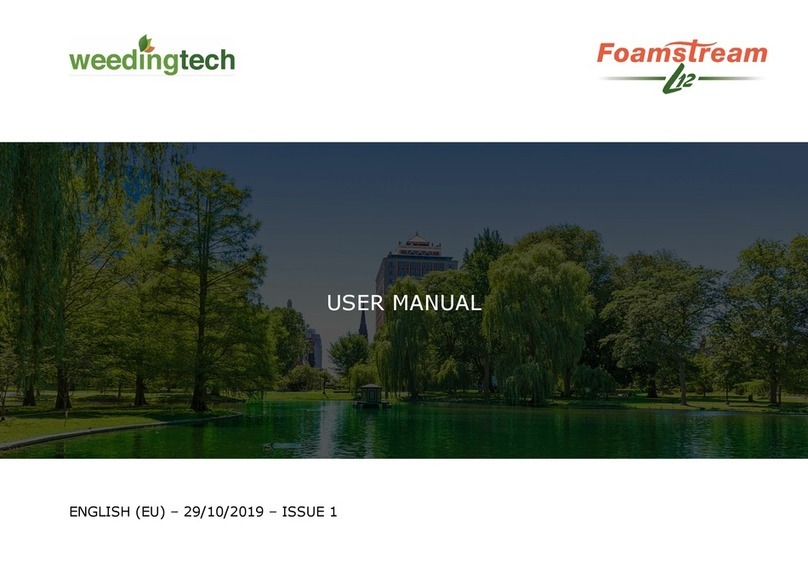 weedingtech Foamstream L12 user manual