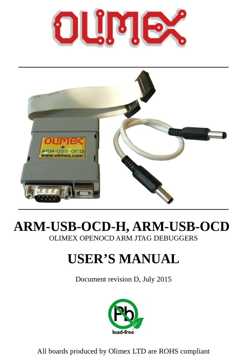 OLIMEX ARM-USB-OCD-H user manual