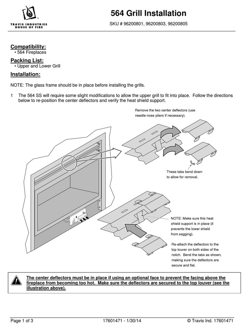 Travis Industries 564 User manual