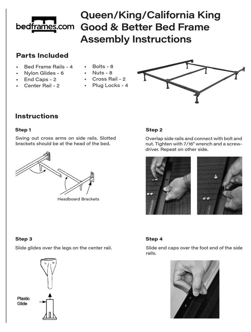 bedframes.com Queen/King/California King Assembly instructions bedframes.com Queen/King/California King Assembly instructions