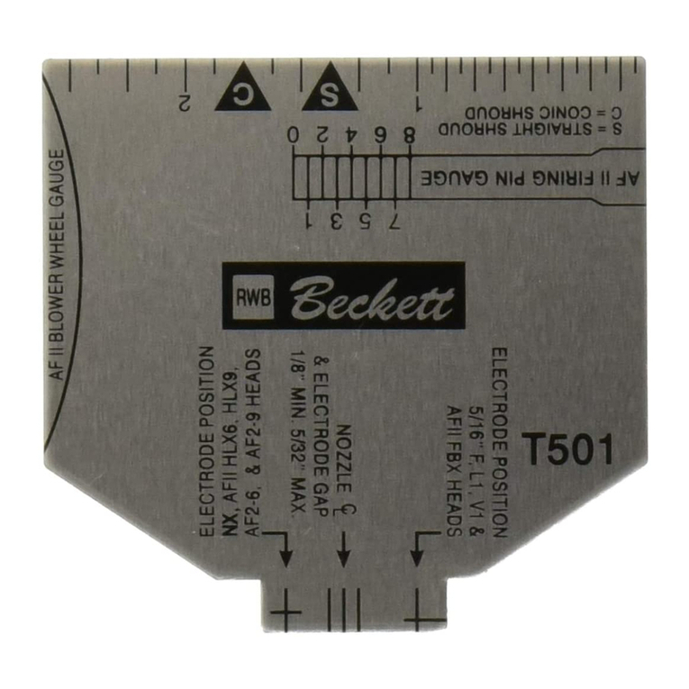 Beckett T501 quick start guide