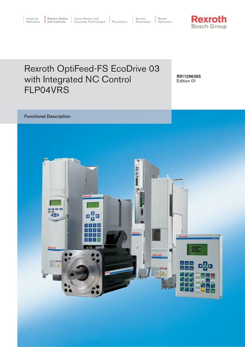 Bosch Rexroth OptiFeed-FS EcoDrive 03 FLP04VRS Operating and installation instructions
