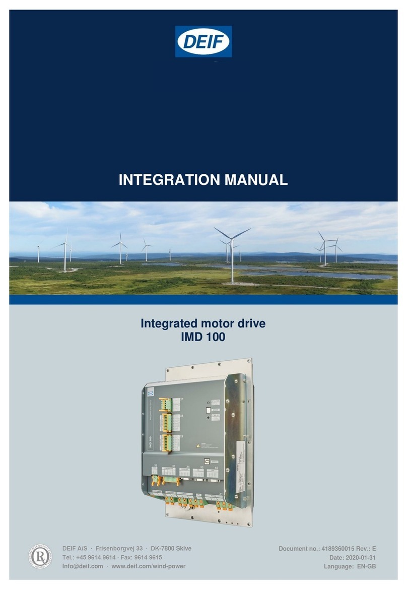 Deif IMD 100 Integration manual