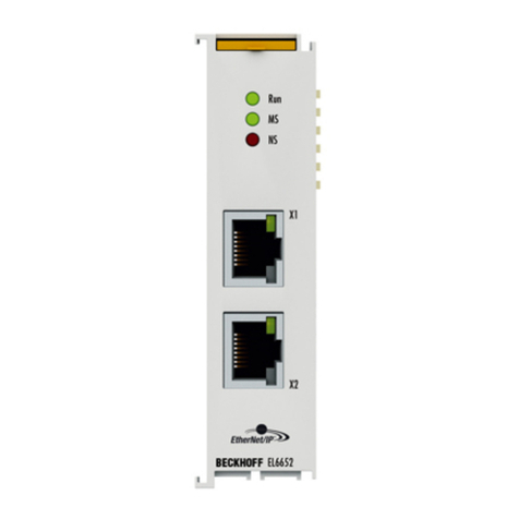 Beckhoff EL6652-00 0 Series Documentation