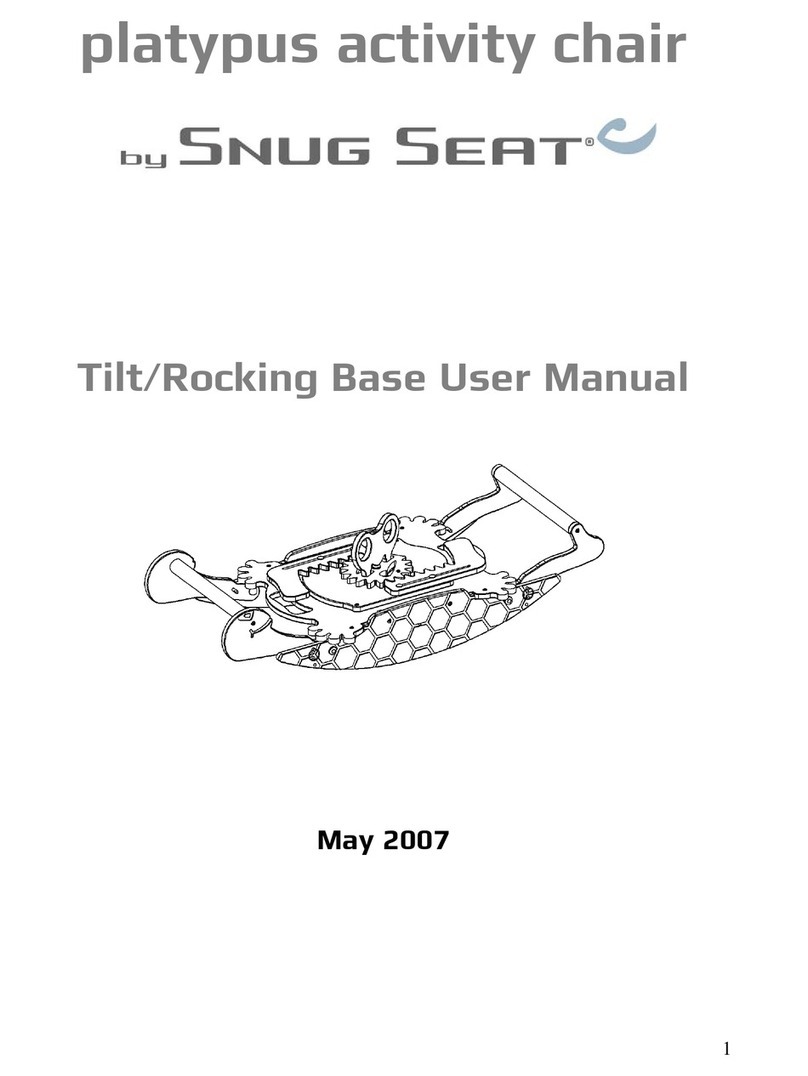 Snug Seat Platypus user manual