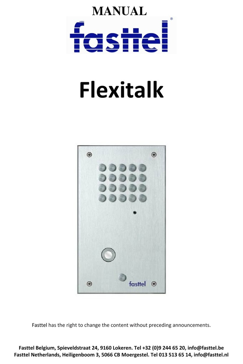 Fasttel FLEXITALK User manual Fasttel FLEXITALK User manual