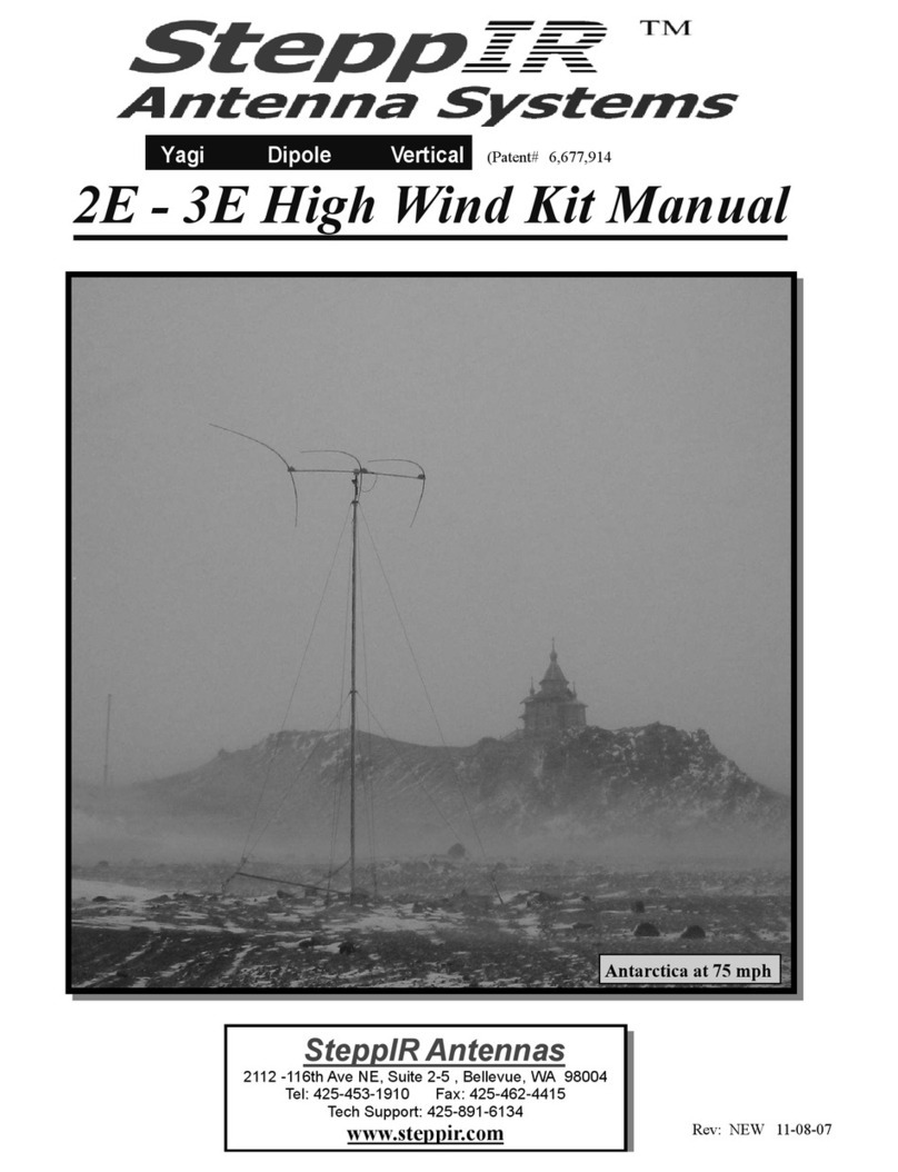 SteppIR 2E-3E High Wind Kit manual