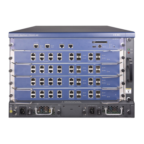H3C SecPath F5000-A5 User manual