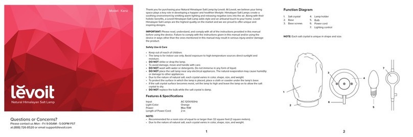 Levoit Kana manual