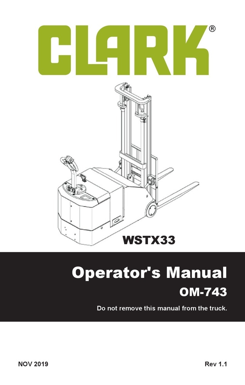 Clark WSTX33 User manual
