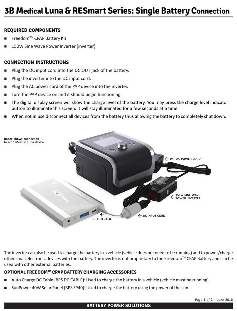 3B Medical Luna Series manual
