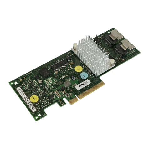 Fujitsu RAID 0/1 SAS based on LSI MegaRAID User manual