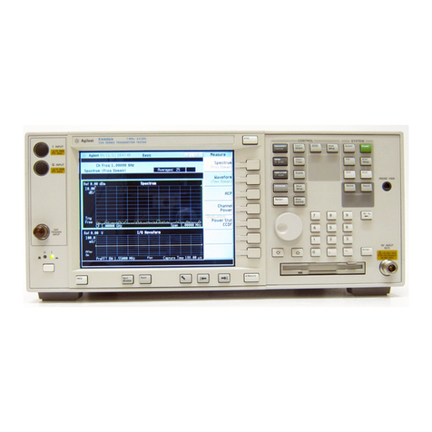 Agilent Technologies E4406A VSA Series Manual