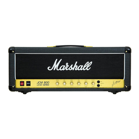 Marshall Amplification JCM800 2203-01 User manual