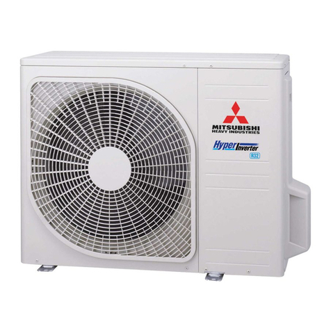 Mitsubishi Heavy Industries FDT40ZSXW1VH User manual