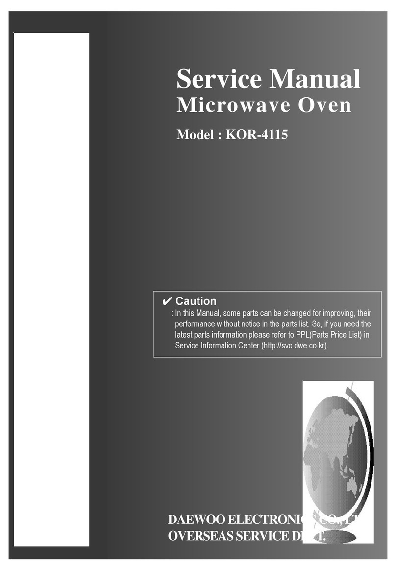 Daewoo KOR-4115 User manual