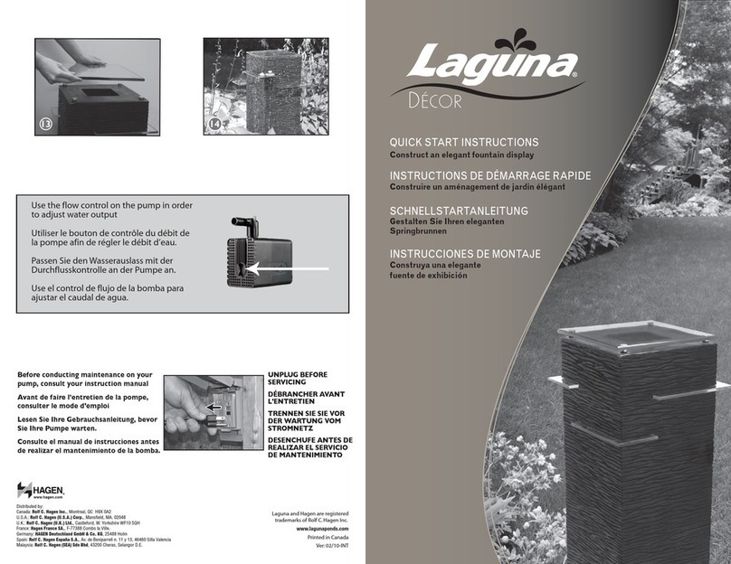 Hagen Laguna Decor Programming manual