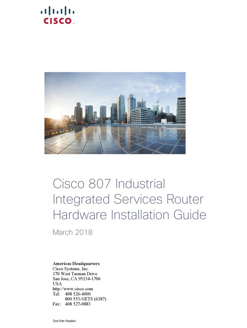 Cisco 807 Manual