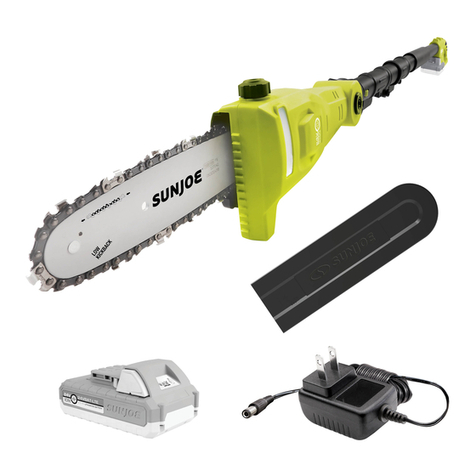 SNOWJOE Sunjoe 24V-PS8-LTE User manual