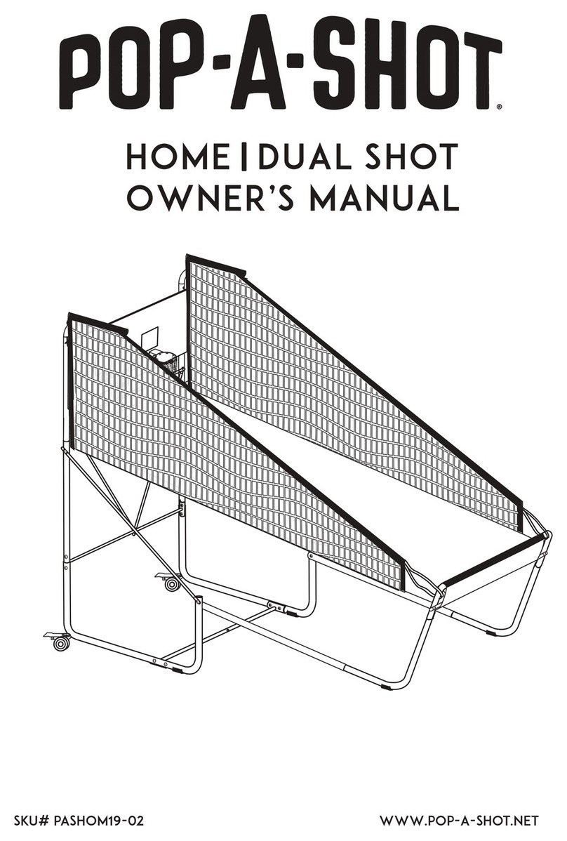 Pop-A-Shot PASHOM19-02 owner's manual