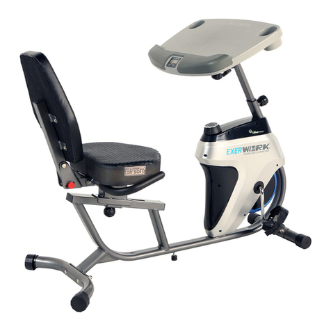 Exerpeutic ExerWorK Series owner's manual