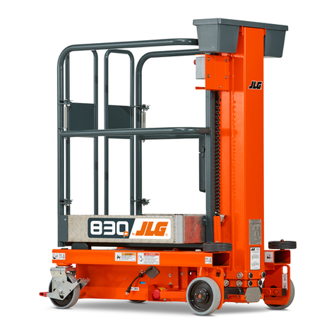 Oshkosh JLG 830P Use and care manual
