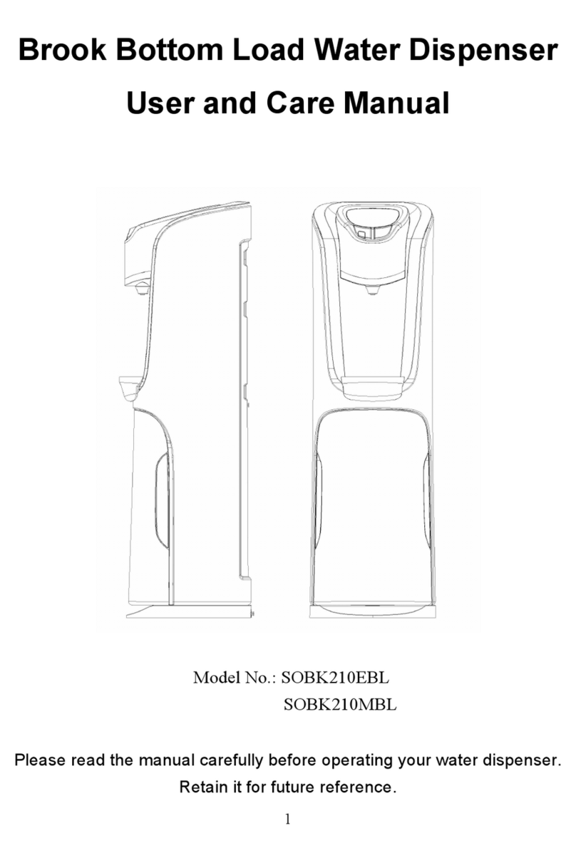 Brook SOBK210EBL User and care manual Brook SOBK210EBL User and care manual