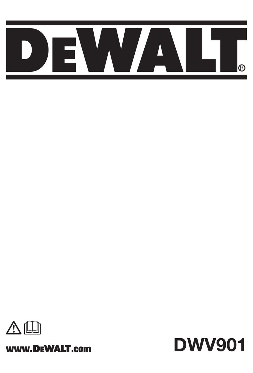DeWalt DWV901 User manual