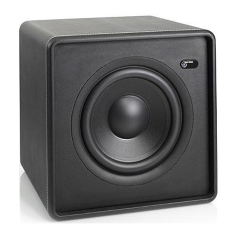 Audio Pro LV SUB Flat owner's manual