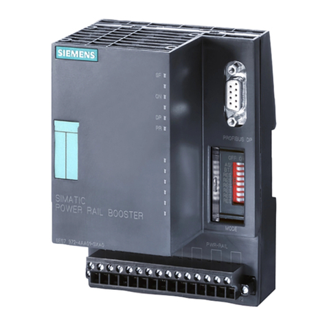 Siemens 6ES7 972-4AA02-0XA0 User manual Siemens 6ES7 972-4AA02-0XA0 User manual