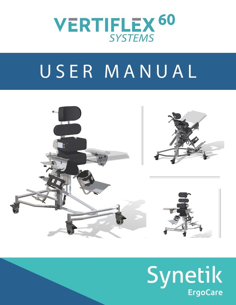 Synetik ErgoCare Vertiflex 60 user manual