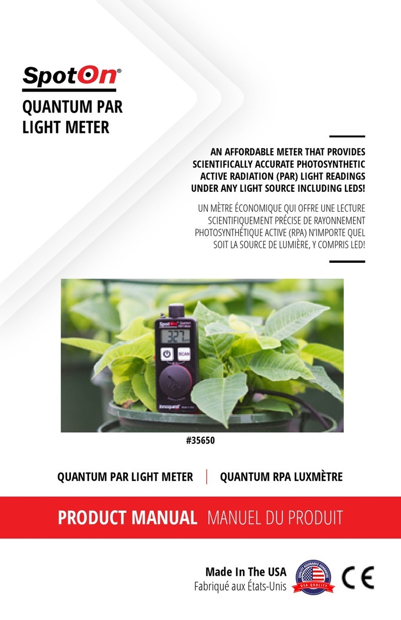 Spot-on 35650 User manual Spot-on 35650 User manual