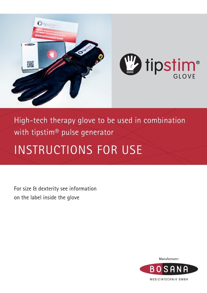 BOSANA Tipstim Glove Instructions for use