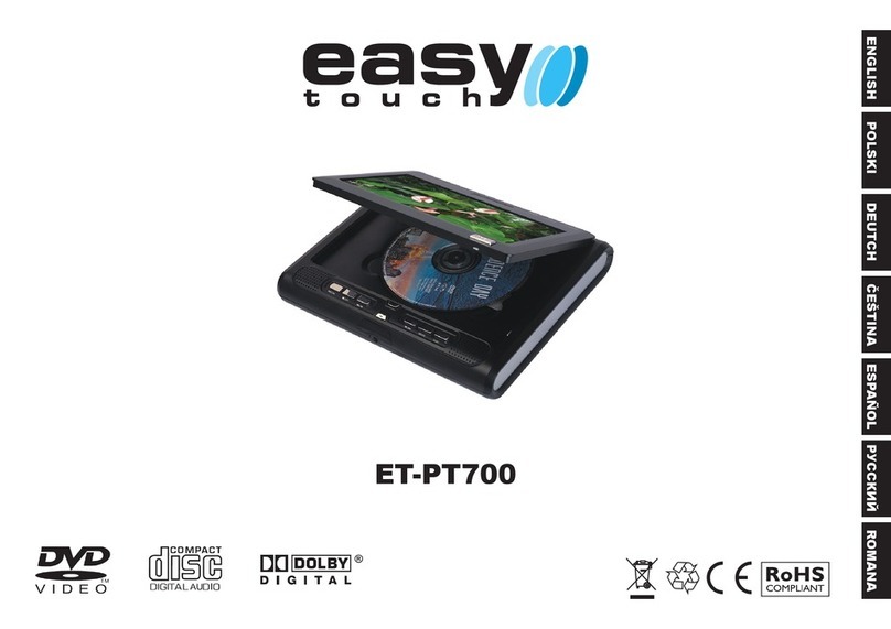 Easy Touch ET-PT700 operating manual
