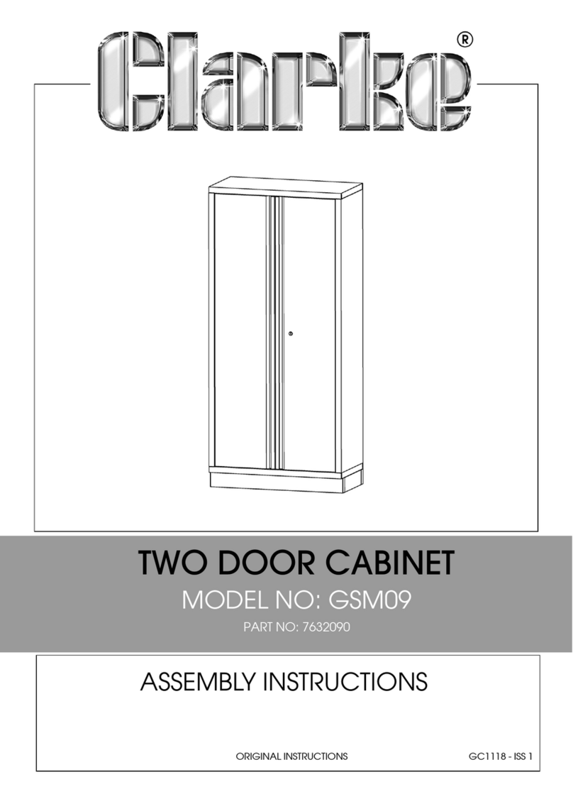 Clarke GSM09 User manual
